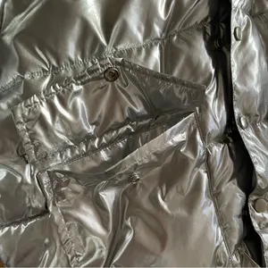 NWT: Pistola Shazia Metallic Puffer Jacket thumbnail 6