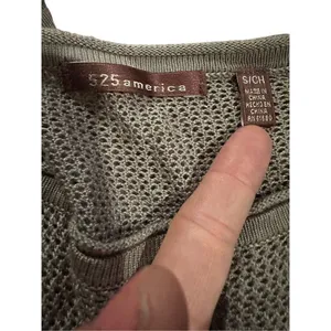 525 America black & light brown‎ knit sweater sz small thumbnail 3