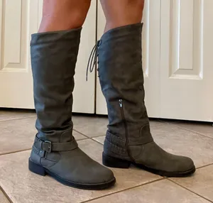 Merritt Riding Boots Gray Size 9.5 thumbnail 6