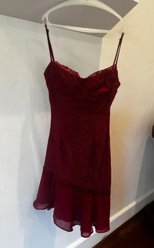 Mistress Rocks Red mini Dress thumbnail 2
