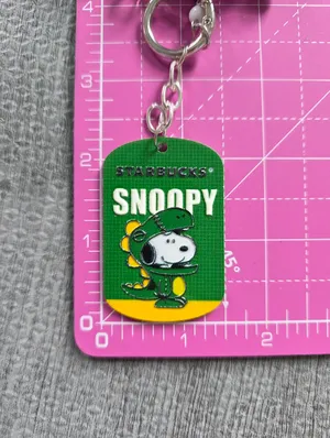 𝙎𝙤𝙡𝙙! 𝘿𝙤 𝙣𝙤𝙩 𝙗𝙪𝙮 𝙥𝙡𝙚𝙖𝙨𝙚!  Snoopy Starbucks Bag Charm Keychain thumbnail 12