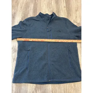 The North Face Gordon Lyons Full Zip Fleece Jacket Blue Heather Mens XXL thumbnail 7