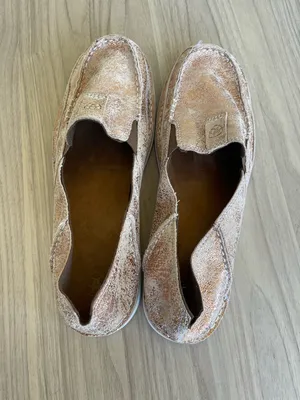 Ariat Tan Leather Slip-On Shoe thumbnail 3