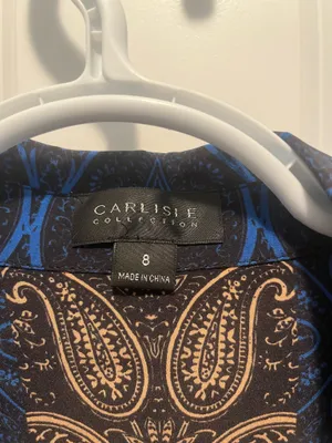 Carlisle collection silk shirt  thumbnail 2