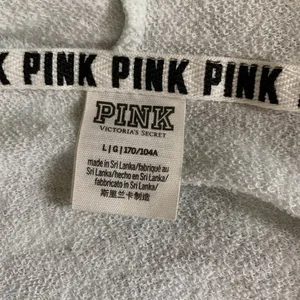 Pink Victoria’s Secret‎ Mint Green Hoodie L Zip Pullover Lounge Activewear thumbnail 3