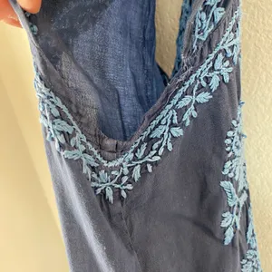 Roller Rabbit Embroidered Floral Dress Size XS thumbnail 10
