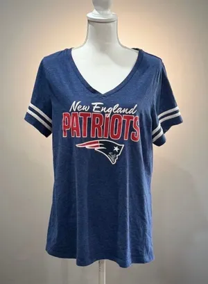 SALE! Women’s NFL Team Apparel Patriots Tee Size XL VGUC thumbnail 1