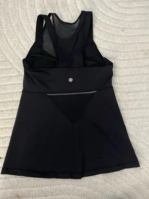 Vintage Lululemon Tank Top Black thumbnail 2