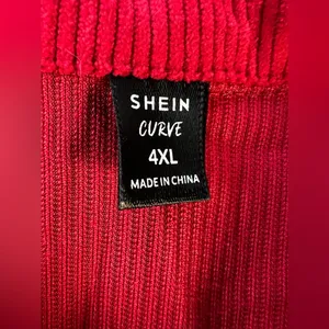 SheIn Curve | ladies plus size corduroy shacket. Size: 4XL thumbnail 10