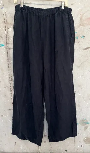 Flax Wide Leg Linen Pants thumbnail 1