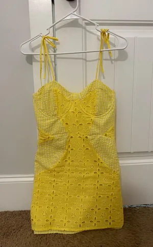 I am dusk dress Yellow Size XS thumbnail 1