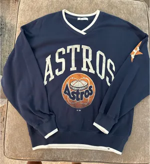 47 Brand Houston Astros Crewneck Sweatshirt thumbnail 3