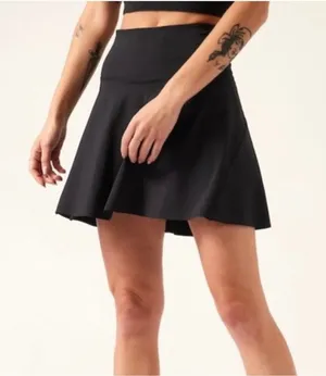 Athleta Match Point Skort Black Tennis Pickleball Golf Active Skirt Size Medium thumbnail 1