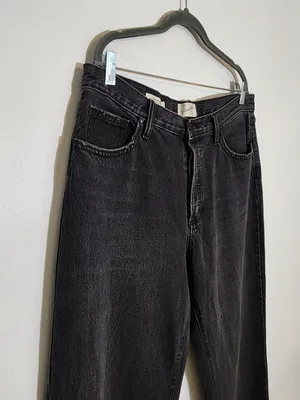 Universal Threads Womens Black 90s Baggy Jeans Size 12 Short thumbnail 3