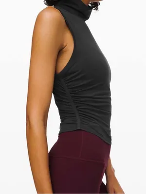 Lululemon See The Horizon Tank Black Size XXL NWOT thumbnail 5