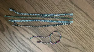 Embroidery Friendship Bracelets Multiple thumbnail 4