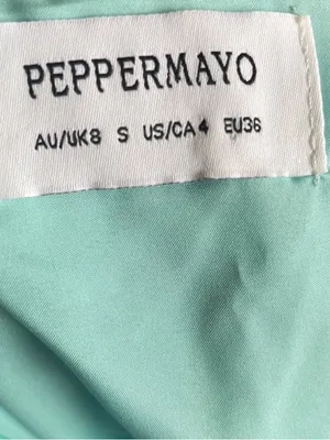 Peppermayo Darcy Maxi Dress in Turquoise Floral US 4 thumbnail 2