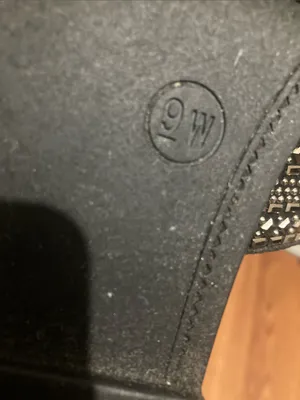 a new day Black Slide Sandals with Sparkle Straps thumbnail 5