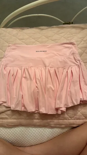 Light Pink Gold Hinge Skirt thumbnail 4