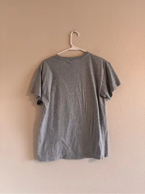 PINK Victoria's Secret Grey Tee with Black and Pink Logo thumbnail 3