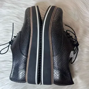 Exé Platform Loafers Metallic Black Scale Print Size 41 thumbnail 10