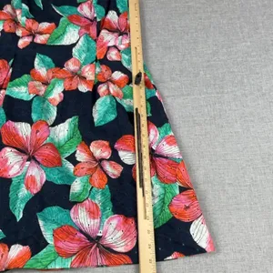 Tommy Hilfiger Dress Womens 6 Floral Fit Flare Sleeveless Knee Length Tropical thumbnail 3
