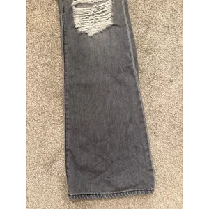 Hidden Happi Flare Jeans Women's 27 Gray High Rise Distressed 100% Cotton thumbnail 3