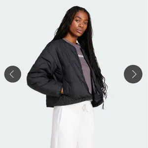 Adidas Women’s NUGANIC INS Black Jacket thumbnail 6