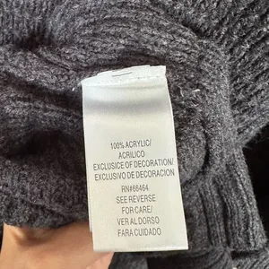 Studio One Women’s Sz XL Gray Cowl Neck Bodycon Knee Length Knit Sweater Dress thumbnail 7