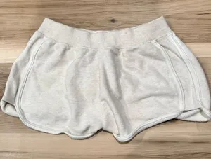 Offline by Aerie Cream Terrycloth Shorts Women’s Small thumbnail 1