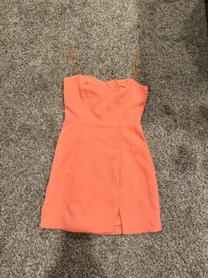 Hello Molly Can’t Stop This Dress Orange thumbnail 4