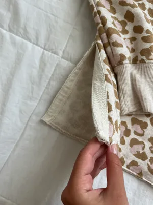 Aerie Cheetah Print Crewneck thumbnail 4