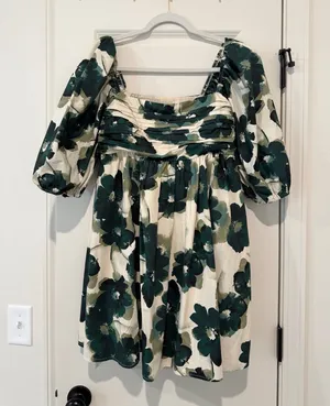 Abercrombie Emerson Puff Sleeve Dress thumbnail 1