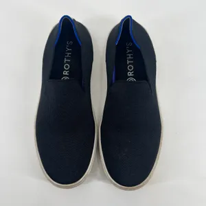 Rothy's Original Slip On Sneaker Casual Flats Shoes Womens US 8 black comfort thumbnail 3
