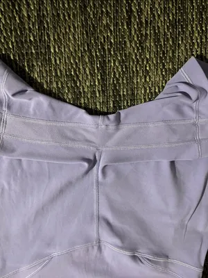 Lululemon Align Curve Seam High-Rise Short 6" Biker Soft Nulu Dark Lavender thumbnail 4