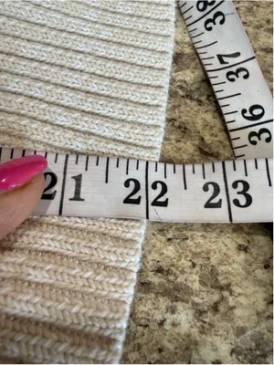Women's J.Crew Striped V-Neck Sweater, Size M, Black and Beige thumbnail 5