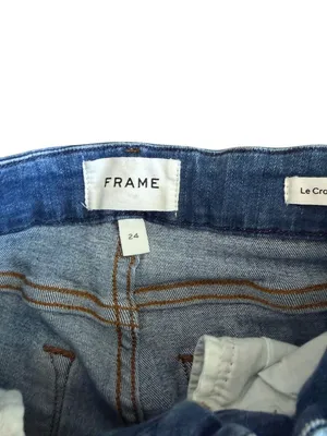 FRAME Le Crop Mini Boot Leg Denim Jeans Size 24 thumbnail 3