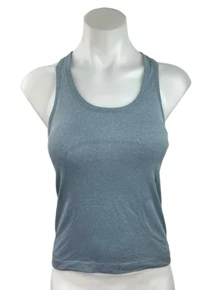 Lululemon Women's Gray Scoop Neck Sleeveless Pullover Athletic Sports Tank Top S thumbnail 1