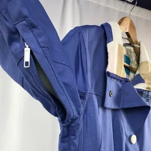 Special Blend Hooded Full‎ Zip Snow Coat in Blue White Size Medium thumbnail 10
