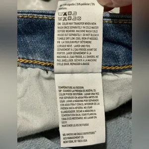 American Eagle Next Level Curvy High-Waisted Jeggings Jeans thumbnail 7