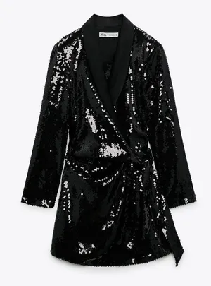 Black Sequin Dress thumbnail 1