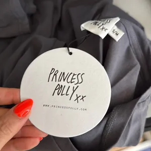 Princess Polly 222 Alignment Oversized Short Sleeve Tee in Slate Size S/M thumbnail 7