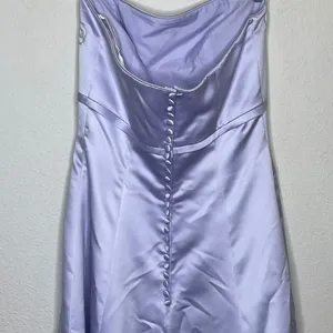 Vintage Amy Lee Hilton Bridal Formal Dress Lavender thumbnail 4