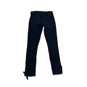 Gap Denim Jegging Indigo Blue High Rise Pants SZ 28 Tall Ankle Tied Bow thumbnail 2