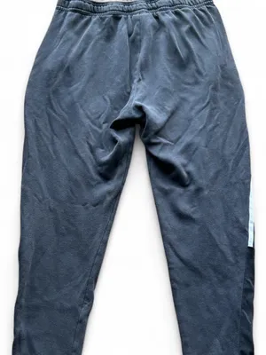adidas black and white jogger sweatpants thumbnail 2