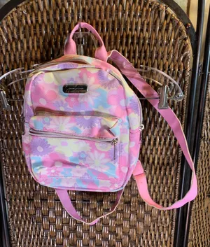 Jessica Simpson Floral Backpack Purse thumbnail 1