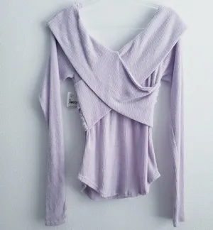 Free People NWT Marley Off The Sholder Long Sleeve Blouse thumbnail 2