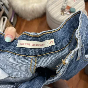 Levis High Waisted Straight Jeans thumbnail 2
