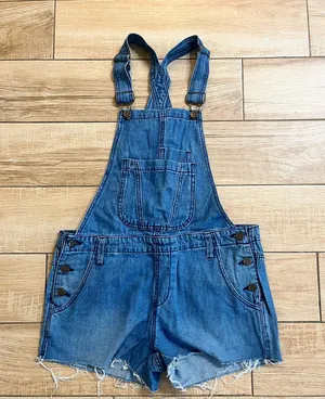 Womens Kardashian Kollection Denim Jean Overalls - 8 thumbnail 1