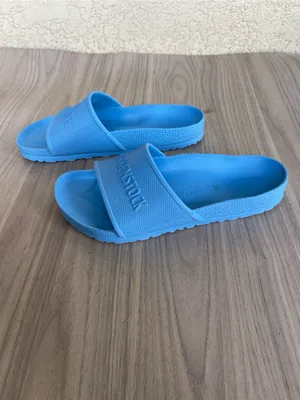 Birkenstock EVA Slide Sandals in Sky Blue thumbnail 9